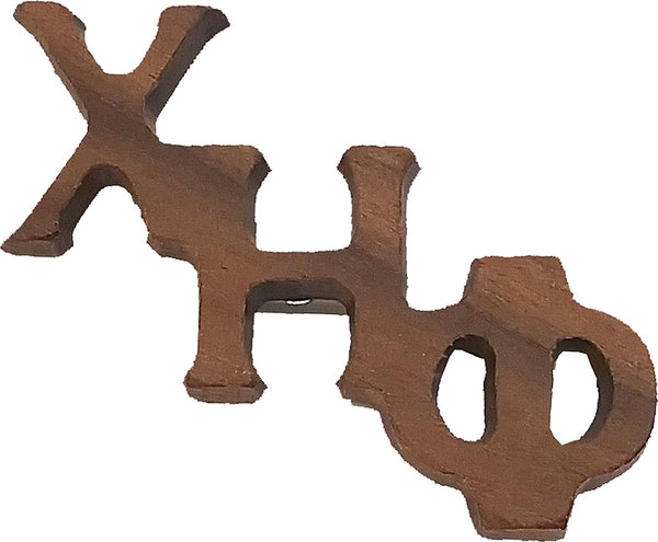 Chi Eta Phi Small Wood Pin [Brown]