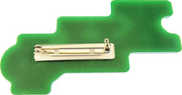 Chi Eta Phi Large Acrylic Letter Pin [Yellow]