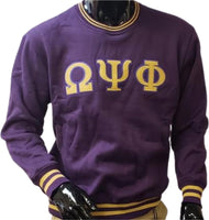 Buffalo Dallas Omega Psi Phi Crewneck Sweatshirt [Purple]