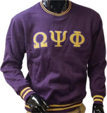 Buffalo Dallas Omega Psi Phi Crewneck Sweatshirt [Purple]