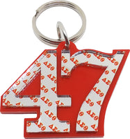 Delta Sigma Theta Line #47 Key Chain [Red]