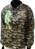 Buffalo Dallas Alpha Kappa Alpha Camo Crossing Line Jacket [Camouflage]