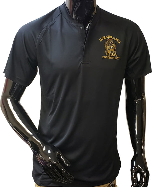 Buffalo Dallas Alpha Phi Alpha Blade Polo Shirt [Black]