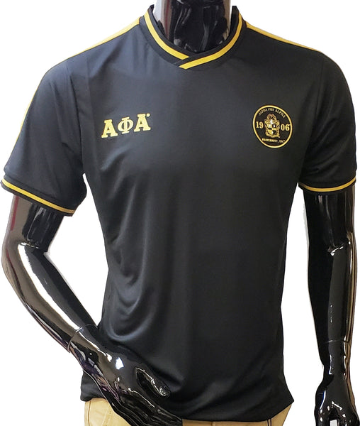Buffalo Dallas Alpha Phi Alpha Soccer Jersey [Black]