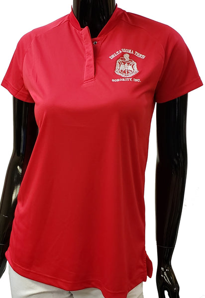 Buffalo Dallas Delta Sigma Theta Blade Polo Shirt [Red]
