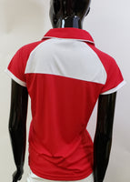 Buffalo Dallas Delta Sigma Theta DriFit Polo Shirt [Short Sleeve - Red]