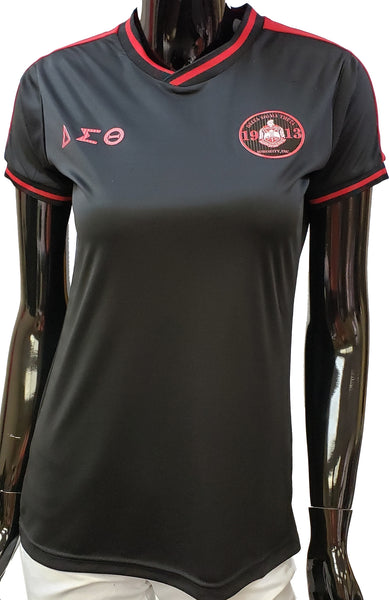 Buffalo Dallas Delta Sigma Theta Soccer Jersey [Black]