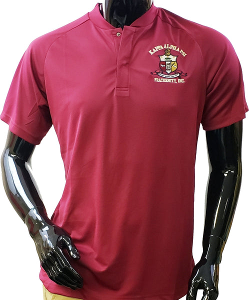 Buffalo Dallas Kappa Alpha Psi Blade Polo Shirt [Crimson Red]