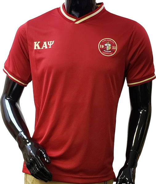 Buffalo Dallas Kappa Alpha Psi Soccer Jersey [Crimson Red]
