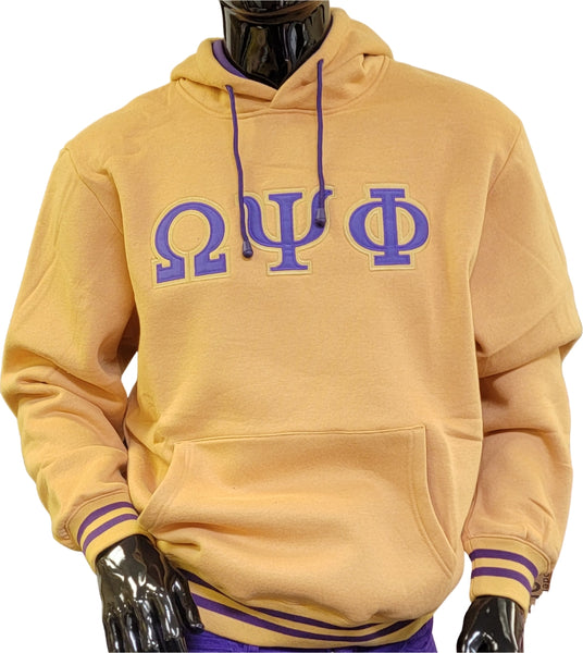 Buffalo Dallas Omega Psi Phi Hoodie [Gold]