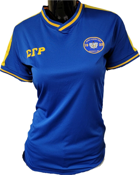 Buffalo Dallas Sigma Gamma Rho Soccer Jersey [Blue]