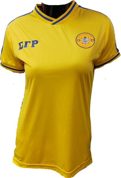 Buffalo Dallas Sigma Gamma Rho Soccer Jersey [Gold]
