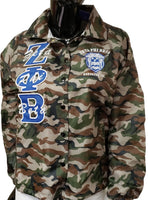 Buffalo Dallas Zeta Phi Beta Camo Crossing Line Jacket [Camouflage]