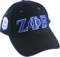Buffalo Dallas Zeta Phi Beta Baseball Cap [Black]