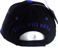 Buffalo Dallas Zeta Phi Beta Baseball Cap [Black]