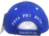 Buffalo Dallas Zeta Phi Beta Baseball Cap [Blue]