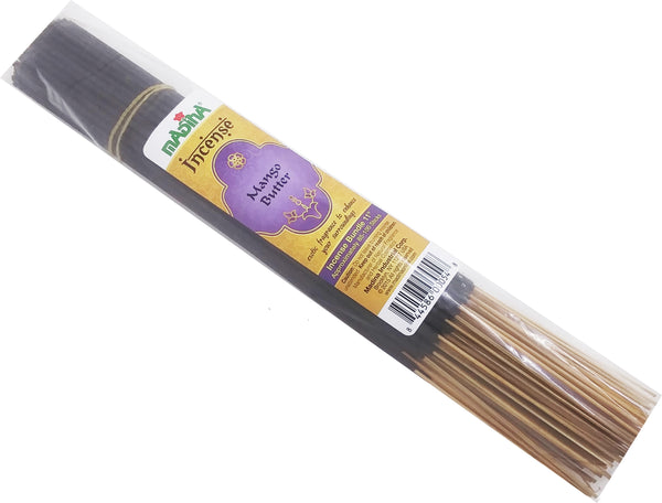 Madina Mango Butter Scented Fragrance Incense Stick Bundle [Brown]