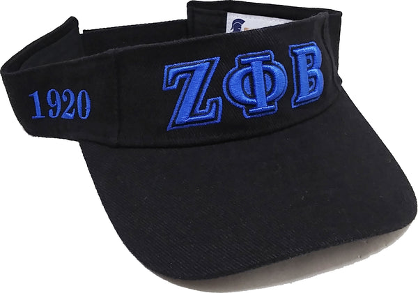 Buffalo Dallas Zeta Phi Beta Visor [Black]