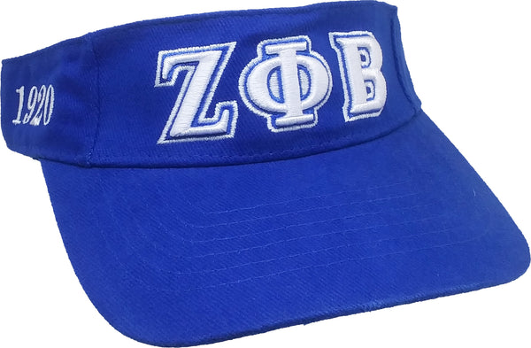Buffalo Dallas Zeta Phi Beta Visor [Blue]