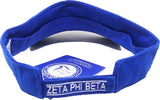 Buffalo Dallas Zeta Phi Beta Visor [Blue]