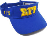 Buffalo Dallas Sigma Gamma Rho Visor [Blue]