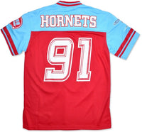 Big Boy Delaware State Hornets S9 Mens Football Jersey [Red]