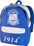 Phi Beta Sigma USB Port Backpack [Blue]