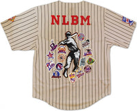 Big Boy Negro League Baseball All-Team Commemorative S5 Mens Jersey [Khaki]