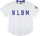 Big Boy Negro League Baseball NLBM Ladies Jersey [White/Royal Blue]