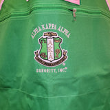 Buffalo Dallas Alpha Kappa Alpha Garment Bag [Green]