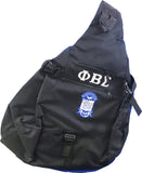 Buffalo Dallas Phi Beta Sigma Sling Bag [Black]