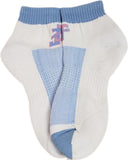 Buffalo Dallas Jack And Jill Of America Ankle Socks [Blue/White]