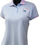 Buffalo Dallas Jack And Jill Of America Womens Polo Shirt [Short Sleeve - Blue]