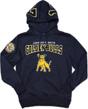Big Boy Johnson C. Smith Golden Bulls S4 Mens Pullover Hoodie [Navy Blue]