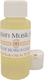 Egyptian Musk: Clear Scented Body Oil Fragrance
