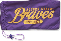Big Boy Alcorn State Braves S2 Thin & Light Ladies Jacket With Pocket Bag [Purple]