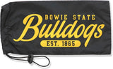 Big Boy Bowie State Bulldogs S2 Thin & Light Ladies Jacket with Pocket Bag [Black]