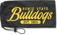 Big Boy Bowie State Bulldogs S2 Thin & Light Ladies Jacket with Pocket Bag [Black]
