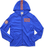 Big Boy Savannah State Tigers S2 Thin & Light Ladies Jacket With Pocket Bag [Royal Blue]
