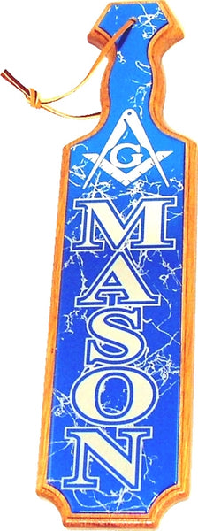 Mason S560 Domed Wood Paddle [Brown]