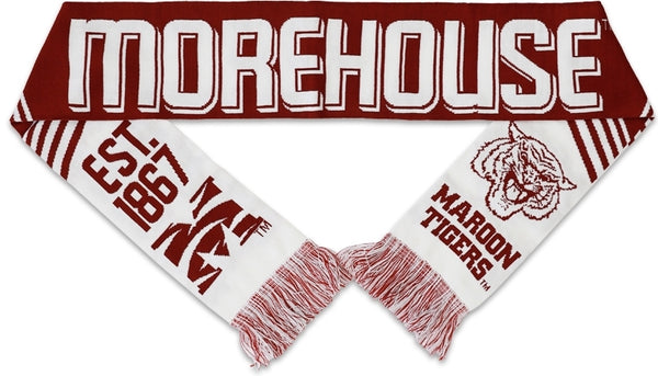 Big Boy Morehouse Maroon Tigers S4 Knit Scarf [Maroon]