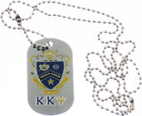 Kappa Kappa Psi Double Sided Dog Tag [Silver]