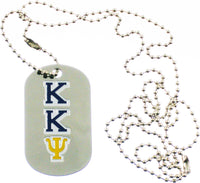 Kappa Kappa Psi Double Sided Dog Tag [Silver]