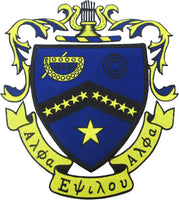 Kappa Kappa Psi Shield Iron-On Patch [Blue]