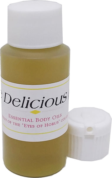 Be Delicious - Type For Men Cologne Body Oil Fragrance [Brown - 1 oz. - HDPE Plastic - Flip Cap]