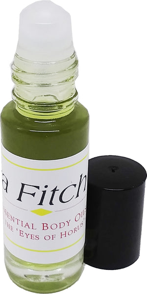 Ezra Fitch - Type For Men Cologne Body Oil Fragrance [Green - 1/8 oz. - Clear Glass - Roll-On]