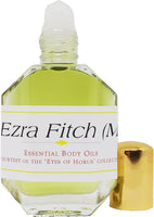 Ezra Fitch - Type For Men Cologne Body Oil Fragrance [Green - 1/2 oz. - Clear Glass - Roll-On]