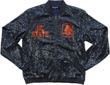 Big Boy South Carolina State Bulldogs Ladies Sequins Jacket [Navy Blue]