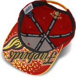 Big Boy District Of Columbia Firebirds S141 Mens Snapback Cap [Crimson Red]