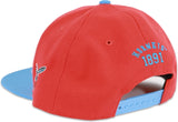 Big Boy Delaware State Hornets S141 Mens Snapback Cap [Red]